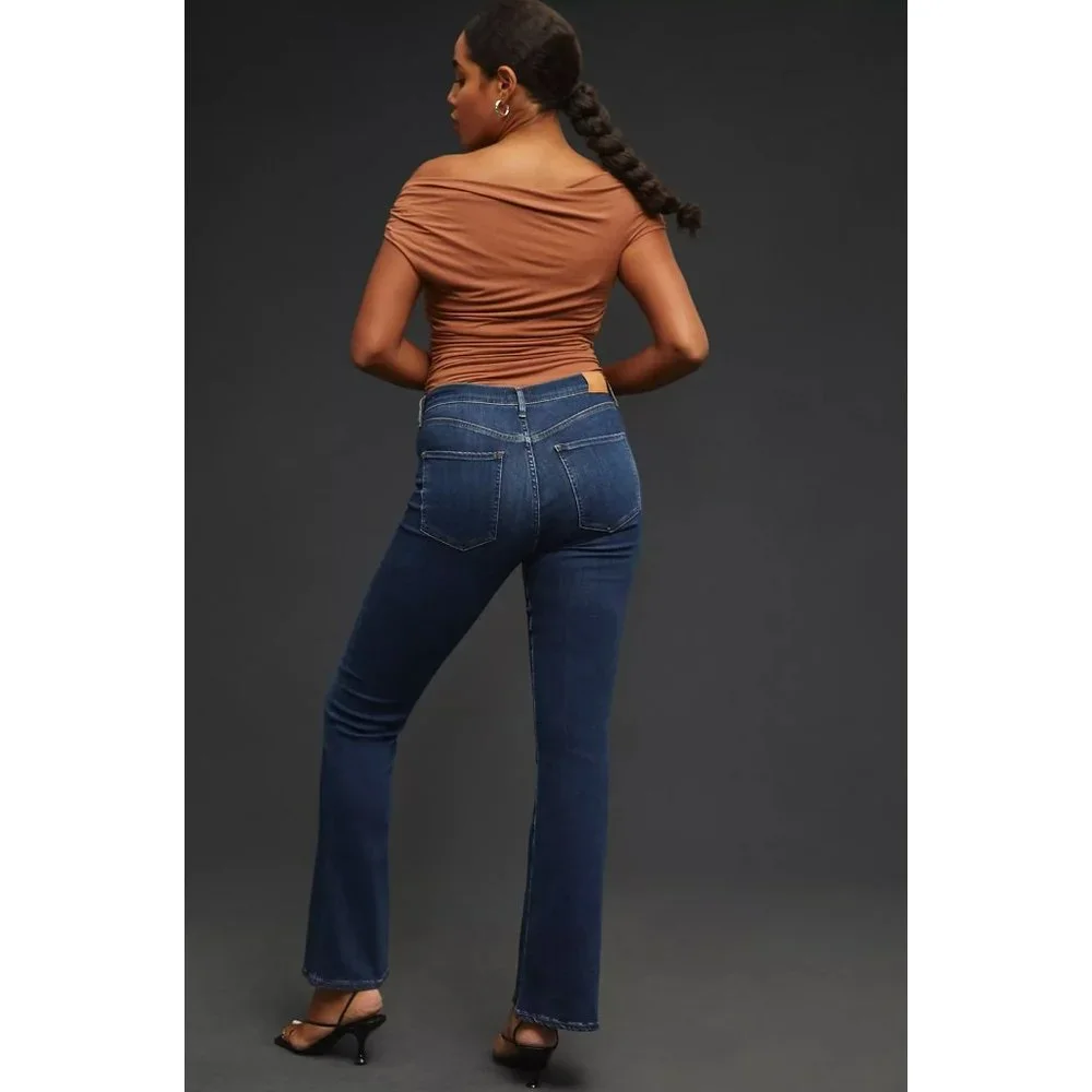 Citizens of Humanity Lilah High Rise Bootcut Blue Jeans Denim In Morella Size 25 - Picture 4 of 7